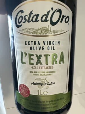 Costa D'oro olio extravergine di oliva