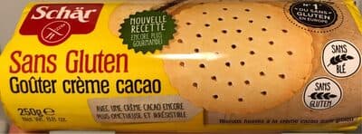 GOÛTER CREME CACAO - Biscuits fourrés à la crème cacao