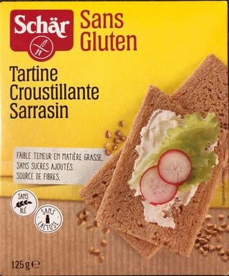 Tartine croustillante sarrasin