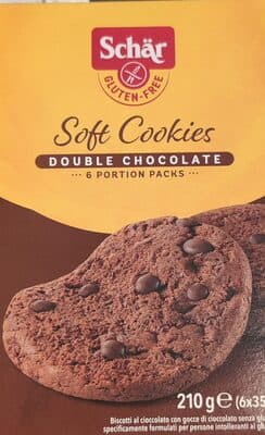 Soft cookies double chocolate
