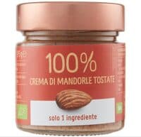 100% crema di mandorle tostate