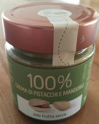 Crema di pistacchi e mandorle