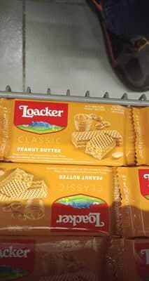 Loacker peanut butter