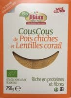 Couscous de Pois Chiches et Lentilles Corail