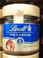 Pate à tartiner 25% de noisettes