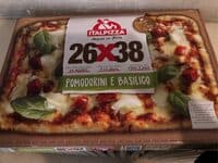 Pizza Pomodorini e basilico