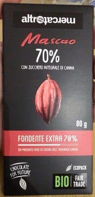 Cioccolata dall'America Latina Fondente 70%