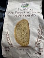 Crostini con farina integrale di frumento