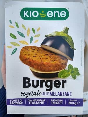 Burger vegetale alle melanzane