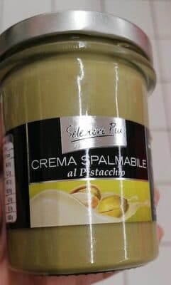 crema spalmabile al pistacchio