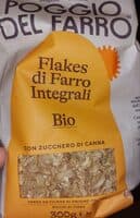 Flakes di farro integrale bio