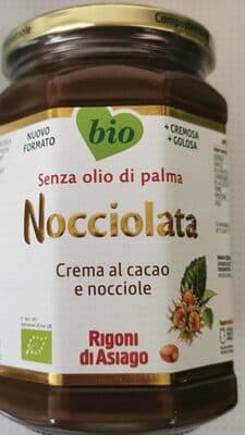 Nocciolata crema al cacao e nocciolr