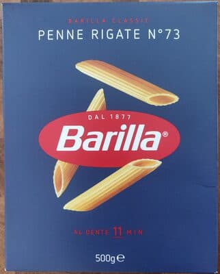 Penne Rigate No. 73 Durum Wheat Semolina Pasta