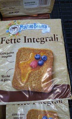 Fette biscottate Integrali 315 gr