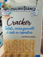 Cracker Salati, senza granelli di sale in superficie