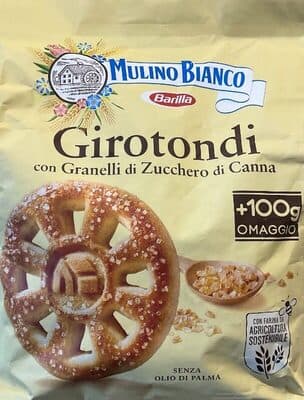 Girotondi con Granelli di Zucchero di Canna