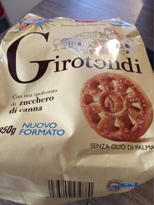 Girotondi con granelli di zucchero di canna