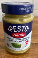 Sauce pesto au basilic et mozzarella Barilla 190g