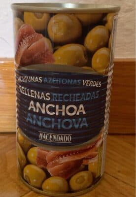Aceitunas rellenas de anchoa