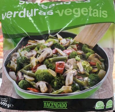Salteado de verduras