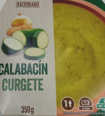 Crema de calabacín