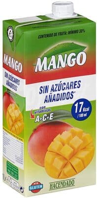 Zumo de mango