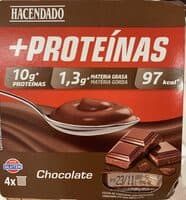 Postre Proteínas Chocolate