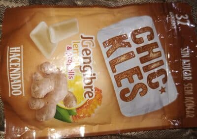 Chicles Hacendado JGengibre