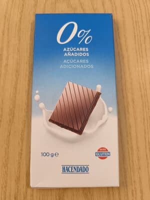 Chocolate 0% Azúcares Añadidos