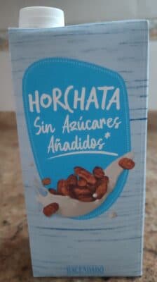 Horchata sin azúcares añadidos