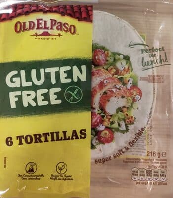 Gluten Free 6 Tortillas