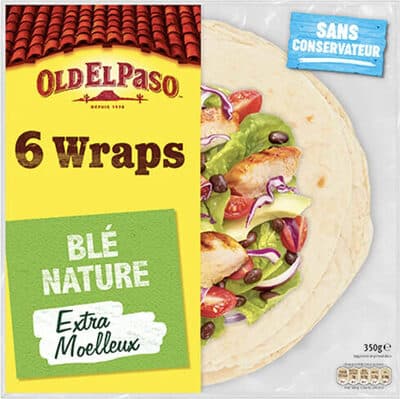 Old el paso blé nature