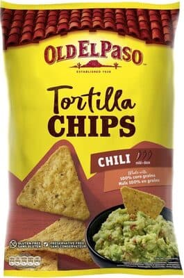 Tortilla chips chili