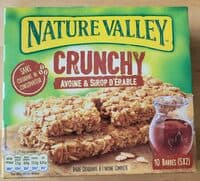 Crunchy avoine & sirop d'erable
