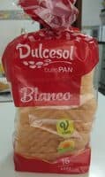 Pan blanco dulcesaol