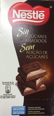 Chocolate negro sin azúcar