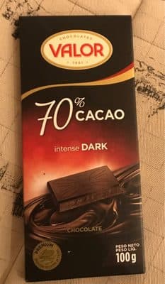 Dark Chocolate 70% Cacao