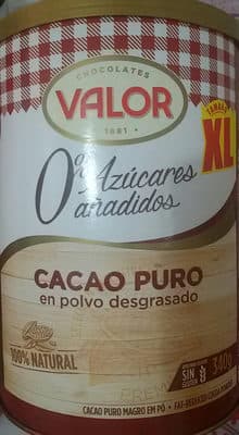 Cacao puro 0%