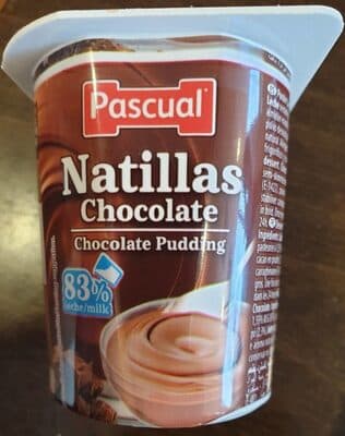 Natillas chocolate