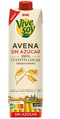 Vivesoy Avena Sin Azúcar