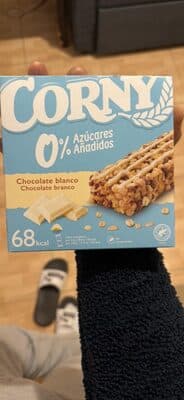 0% azúcares añadidos chocolate blanco