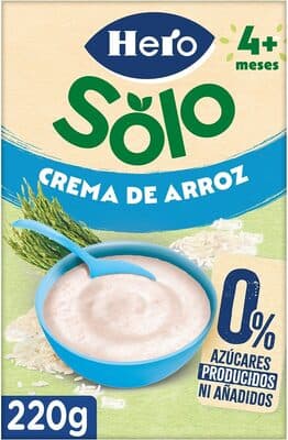 Solo, crema de arroz