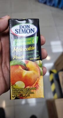 zumo melocotón don simon