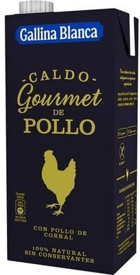 Caldo gourmet de pollo