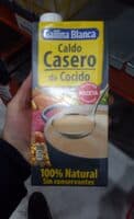 Caldo casero de cocido