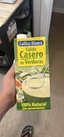 Caldo casero de verduras