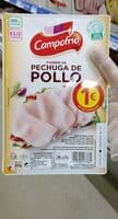 Fiambre de pechuga de pollo