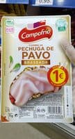 Pechuga de pavo braseada