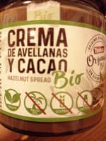 Crema de avellanas