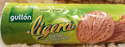 Galleta ligera sin sal y sin azúcar